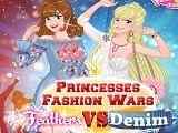 Play Princesses Fashion Wars Feathers VS Denim