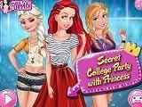 Play Secret College Party with Princess