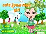Play Cute JumpRope Girl Dress Up