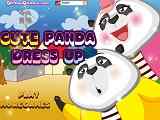 Play Cute Panda Dress Up
