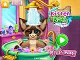 Play Kitten Bath