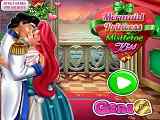 Play Mermaid Princess Mistletoe Kiss