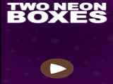 Play Two Neon Boxes