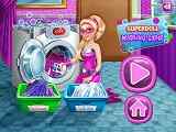 Play Superdoll Washing Capes