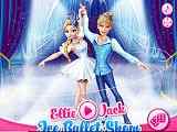 Play Elsa and Jack Ice Ballet