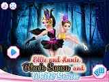 Play Ellie and Annie Black Swan and White Swa