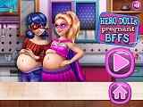 Play Hero Dolls Pregnant BFFs 