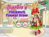 Play Barbie’s Patchwork Peasant Dress