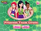 Play Princess Team Green