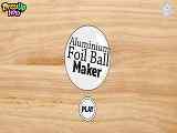 Play Aluminium Foil Ball Maker