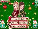 Play Sisters Ugly Xmas Sweater