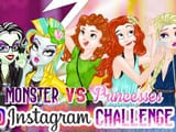 Play Monster Vs Princess Instagram Challenge