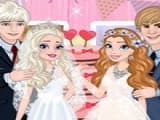 Play Elsa And Anna Wedding Party