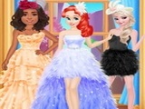 Play Princess Feather Style Dress