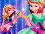 Play Elsa And Anna Royals Rock Dress