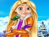 Play Rapunzel And Snow White Winter Dress Up