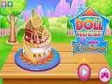 Play Doll House Cake Cooking