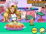 Play Princess Cooking Chicken Pasta