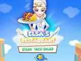 Play Elsa Restaurant Steak Taco Salad