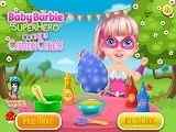 Play Baby Barbie cooking Cotton Candy